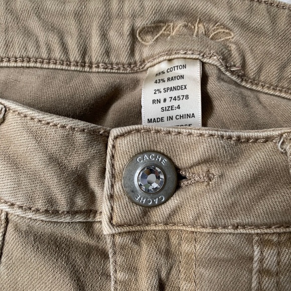 Cache- woman’s pants size 4 - Picture 3 of 5